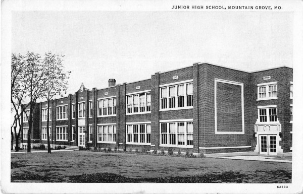 Mountain Grove Missouri Junior High School General View Antique ...