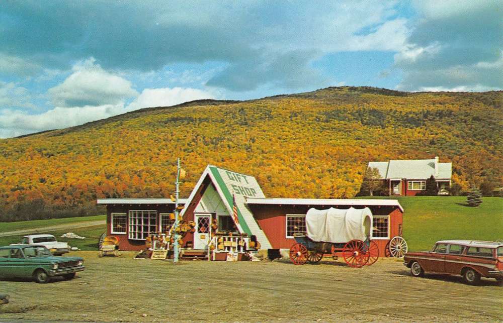 Danby Vermont Lantern Gift Shop Street View Antique Postcard K34389 ...