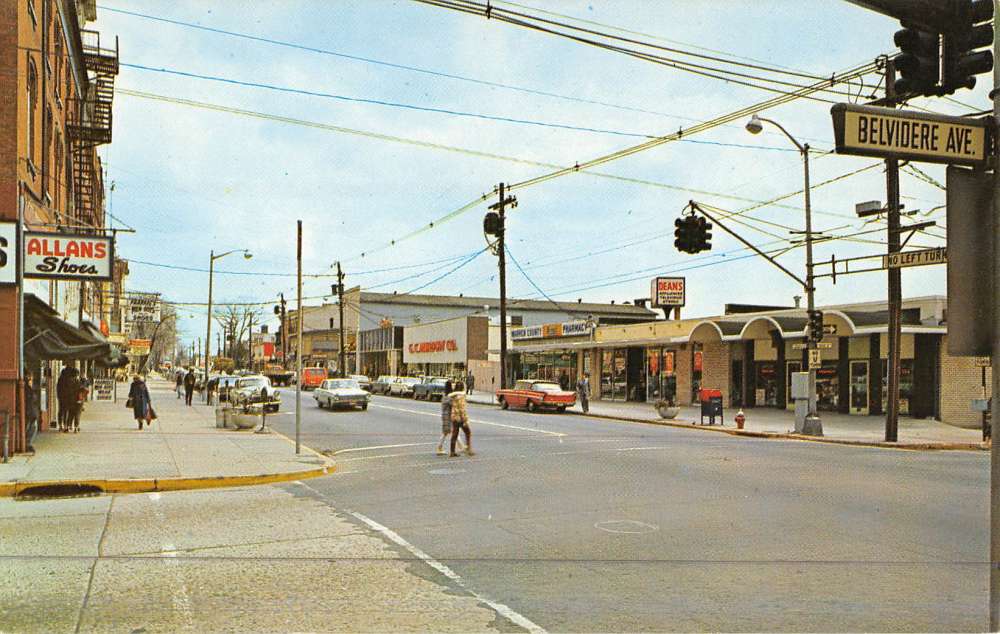 Washington New Jersey Avenue Street Scene Vintage Postcard K45850 - Mary L. Martin Ltd. Postcards