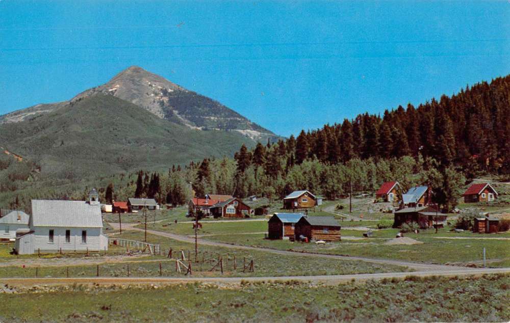 Hahns Peak Colorado Mining Camp Street View Vintage Postcard K57916 ...