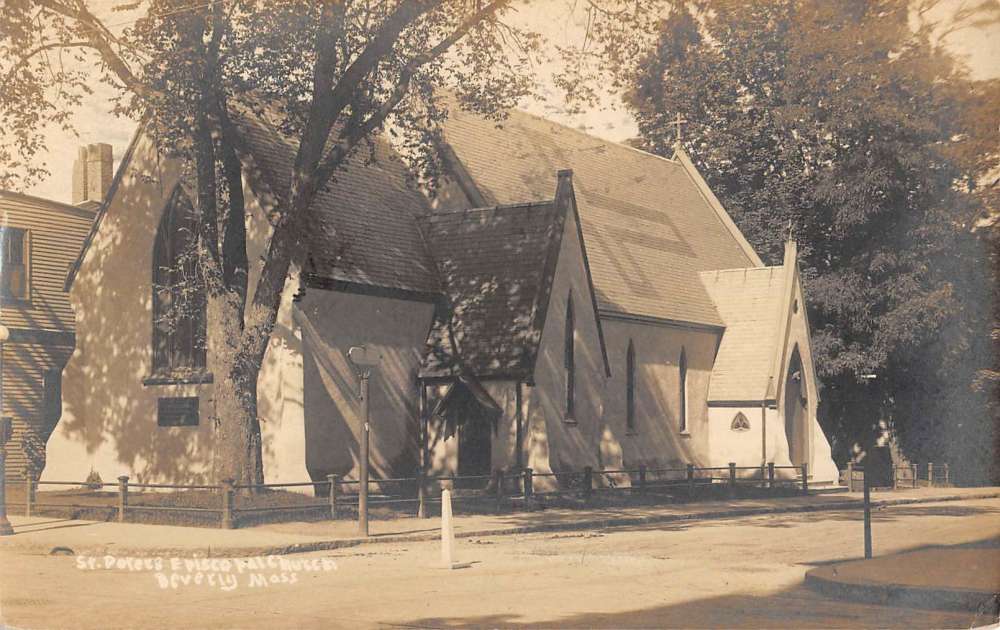 Beverly Massachusetts St Peters Episcopal Church Real Photo Postcard ...