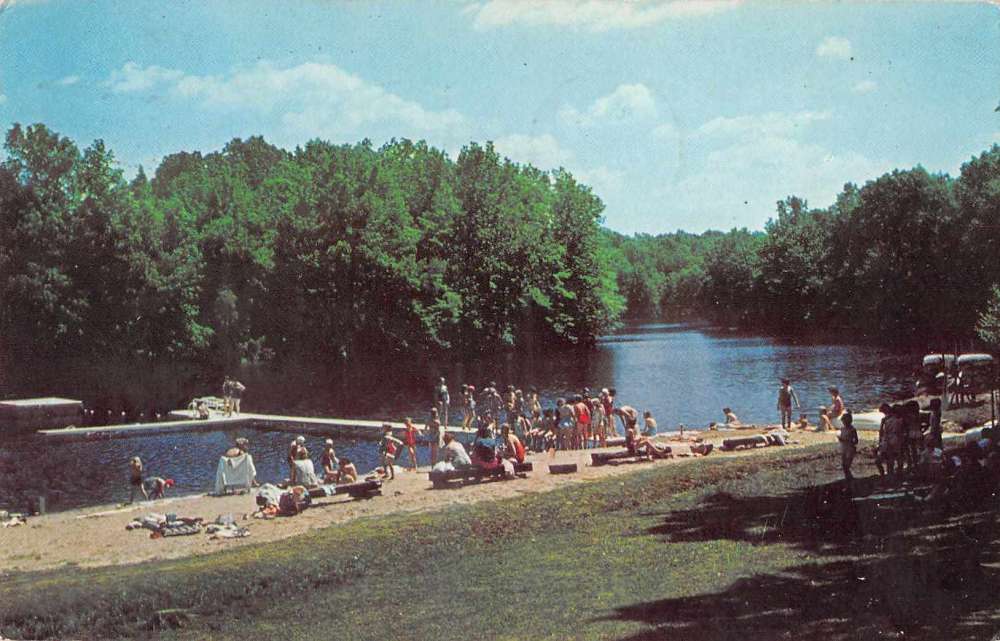 Chestnut Hill Connecticut Camp Laurel Scenic View Vintage Postcard ...