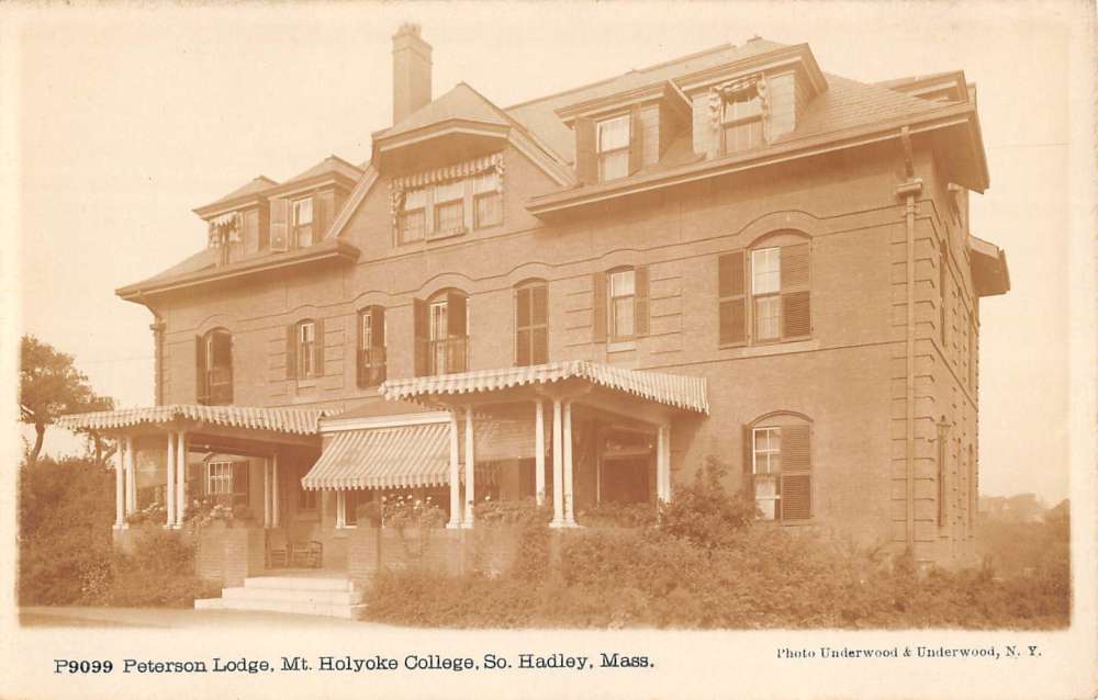 South Hadley Massachusetts Mt Holyoke College Real Photo Antique ...