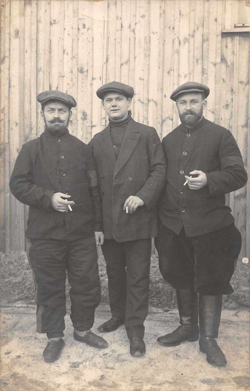 Germany Men with Cigarettes Real Photo Antique Postcard J73623 - Mary L ...