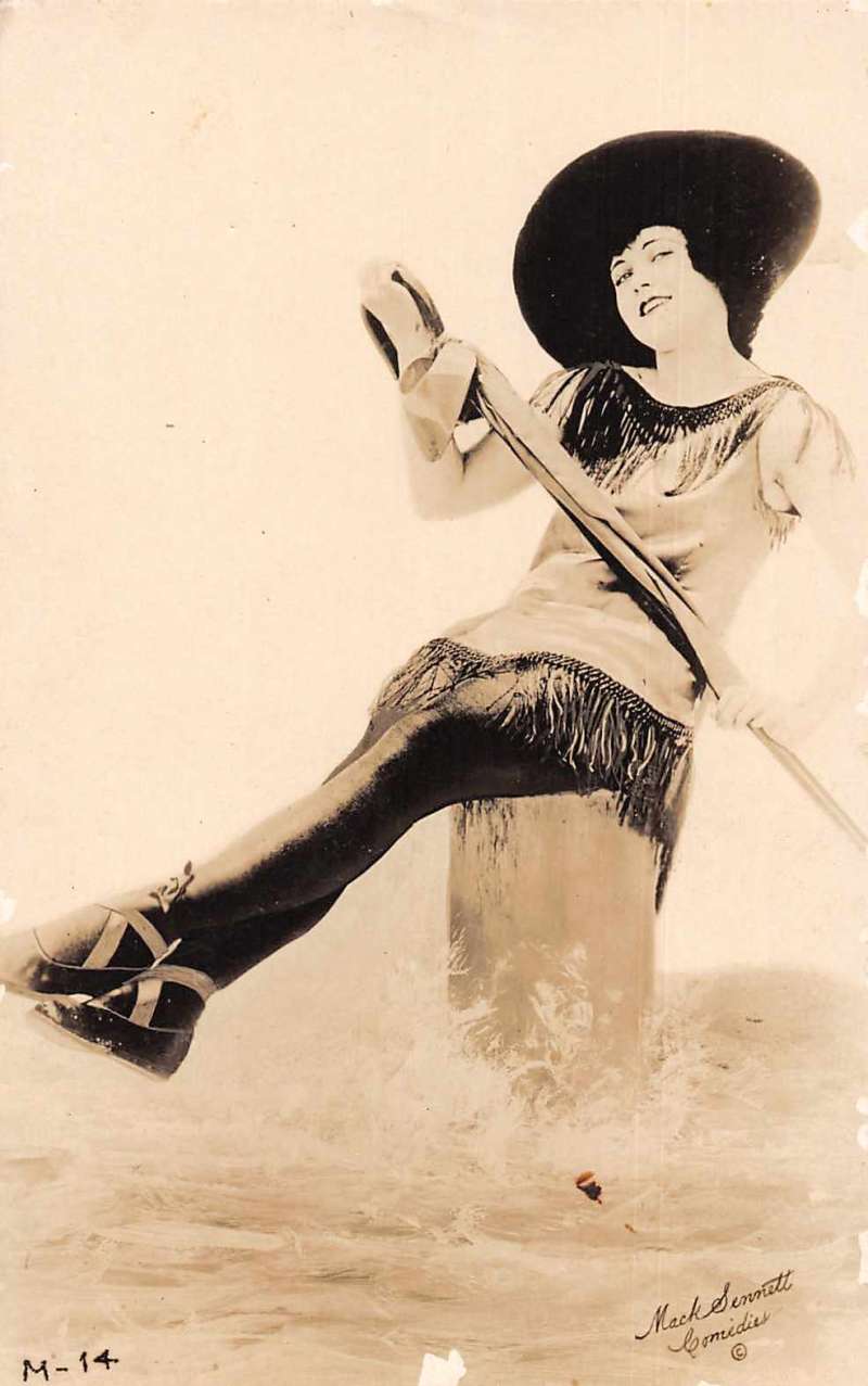 Bathing Beauty Pinup Girl Mack Sennett Real Photo Postcard J74009 Mary L Martin Ltd Postcards 