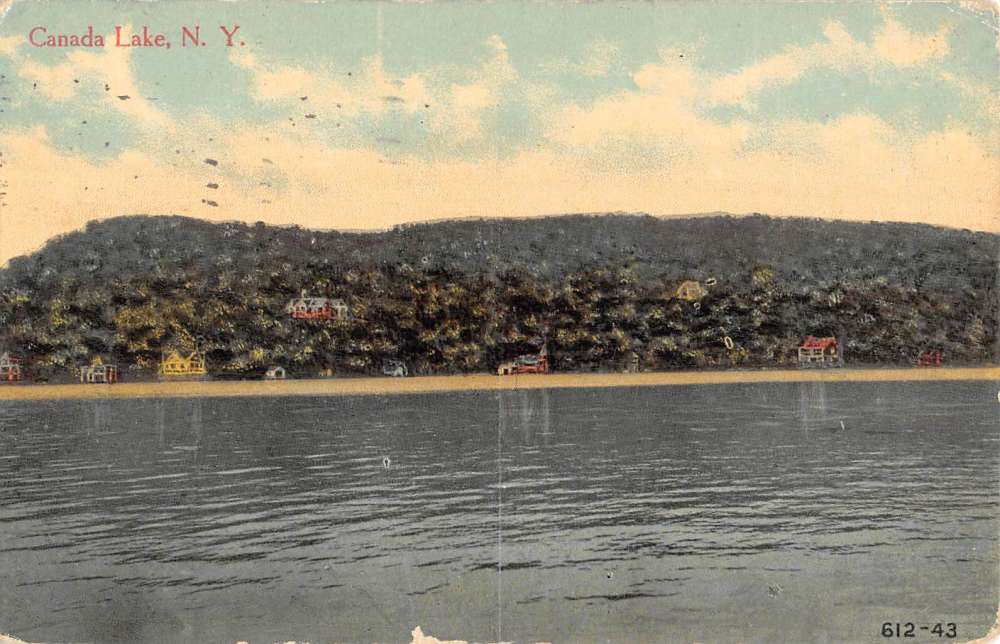 Canada Lake New York Scenic Waterfront Antique Postcard K86112 - Mary L ...