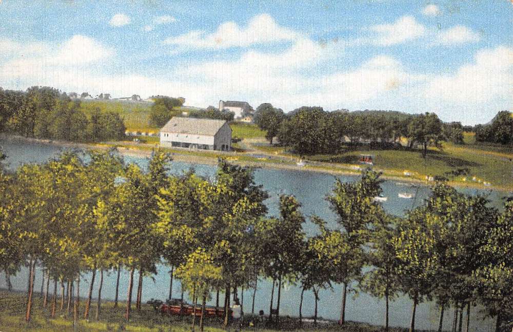 Canal Filton Ohio Clays Park Birdseye View Antique Postcard K89521 ...