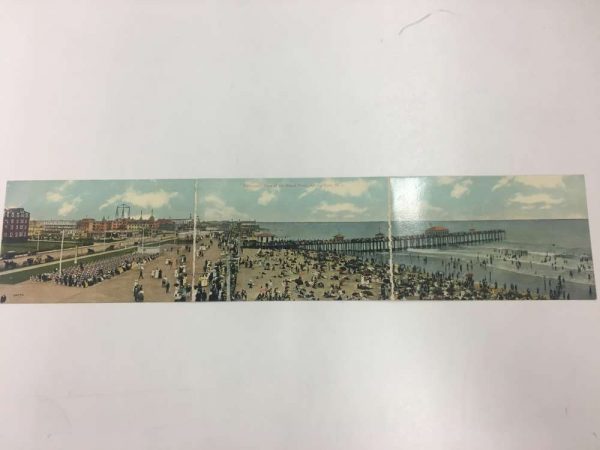 Asbury Park New Jersey Panoramic View Of Beachfront Antique Postcard K98244 - Image 2