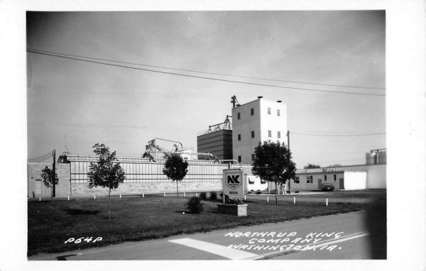 Washington Iowa Northup King Co Real Photo Antique Postcard K98257