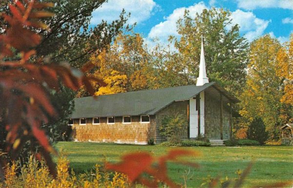 Napanoch New York Sunshine Acres Don Marsh Memorial Chapel Postcard K99114