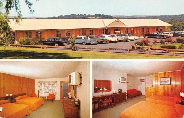 Middletown New York Chadwick Motel Multiview Vintage Postcard K99179