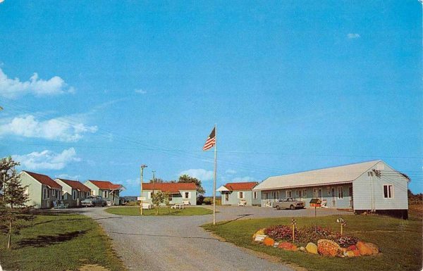 Remsen New York Breezy Acres Motel Street View Vintage Postcard K99203