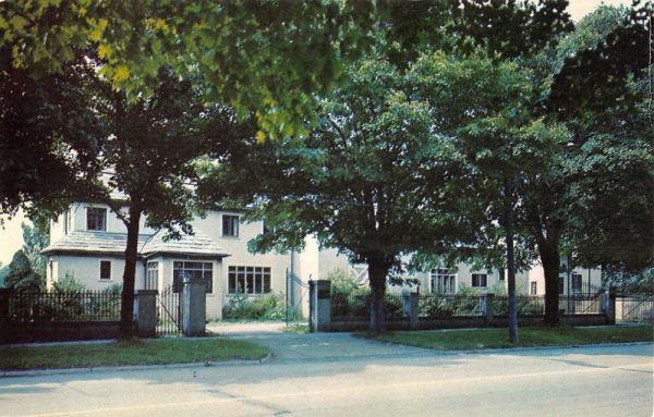 Ripley New York Hamilton Foundation Street View Vintage Postcard K99206