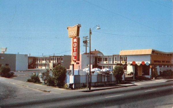 Eureka California Imperial 400 Motel Street View Vintage Postcard K99734