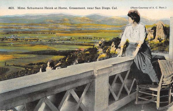 San Diego California Grossmont Heink Home Antique Postcard K102142