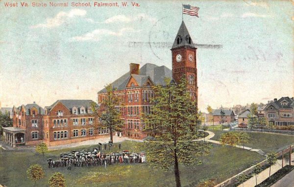 Fairmount West Virginia State Normal School Antique Postcard K103103