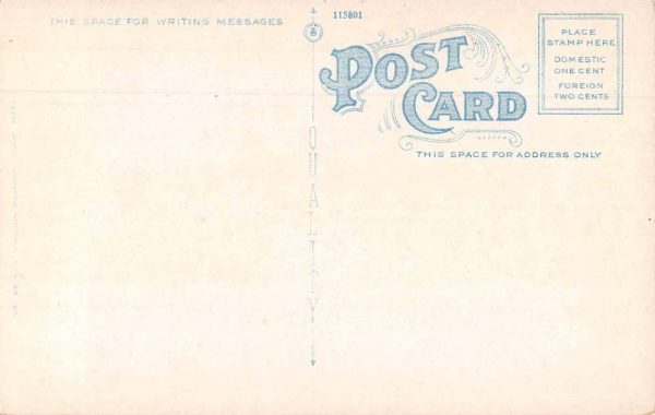 Point Pleasant New Jersey Pine Bluff Inn View from Pier Antique Postcard J79890 - Image 2