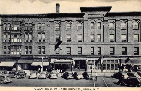 Olean New York House Street View Antique Postcard K106842