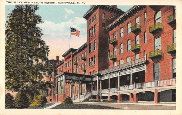 Dansville New York Jacksons Health Resort Antique Postcard K108038