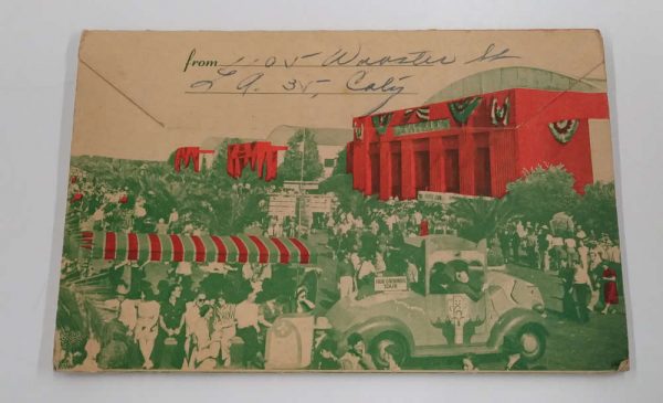 Pomona California Los Angeles County Fair Fold Out Postcard Folder JC932844 - Image 2