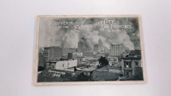 San Francisco California Earthquake Disaster Views Postcard Folder JE229381