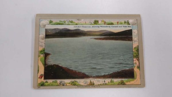 Catskill Mountains New York Ashokan Dam Souvenir Views Postcard Folder JE229389 - Image 2