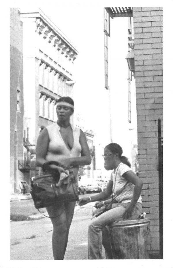 New York City New York women on city street real photo pc ZC548790