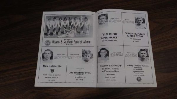 Albany HI vs Valdosta HI Mills Memorial Stadium Football 1959 Program J81570 - Image 4