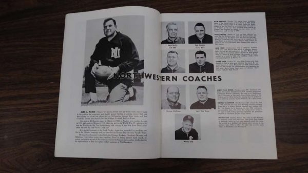 Northwestern vs Illinois Football 1965 Program J81571 - Image 2