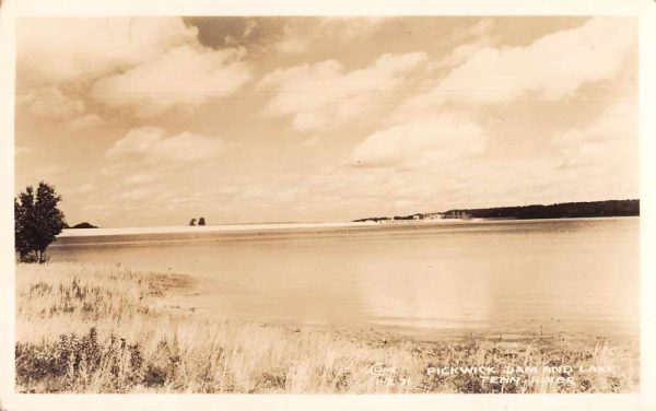 Pickwick Dam Tennessee Scenic View Real Photo Vintage Postcard JH230841