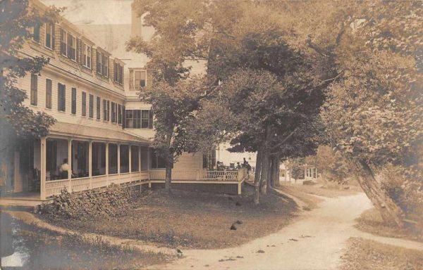 North Surry New Hampshire Building Real Photo Vintage Postcard JH230870