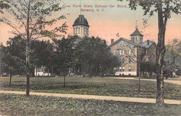 Batavia New York State School for Blind Vintage Postcard JH230874