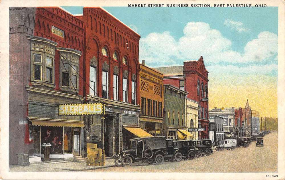 East Palestine Ohio Post Card