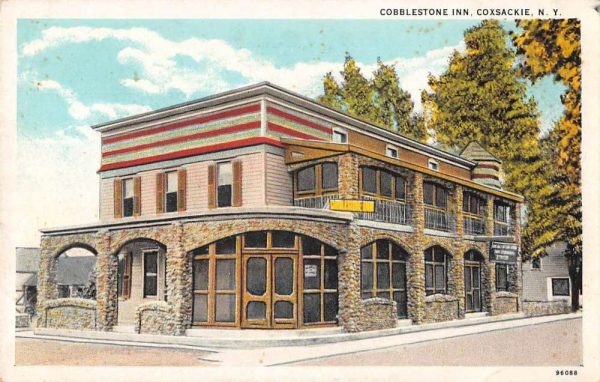 Coxsackie New York Cobblestone Inn Vintage Postcard JI657550