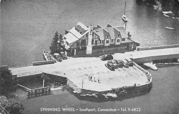 Southport Connecticut Spinning Wheel Vintage Postcard JI657635