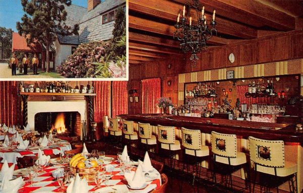 Easthampton L.I. New York multi-views Villa D'Or restaurant vintage pc ZE686267