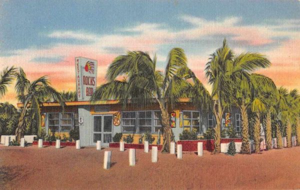 Largo Florida Indian Rocks Restaurant Cocktail Lounge and Bar Postcard JJ658896