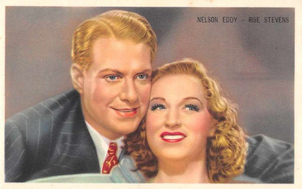 Bois-D'Haine Belgium Nelson Eddy-Rise Stevens movie series antique pc BB248