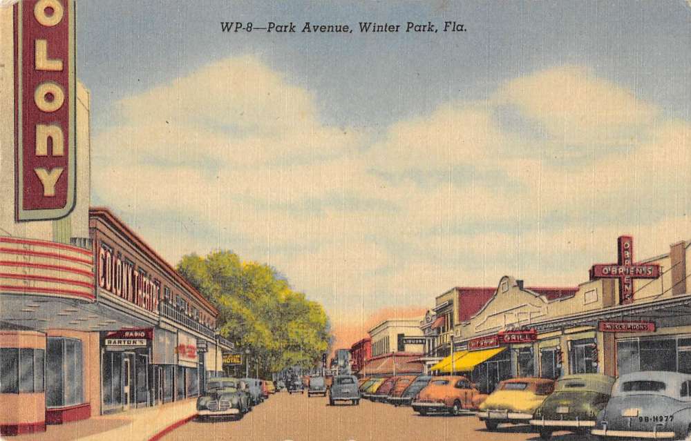 Vintage Postcards of Winter Park, Florida