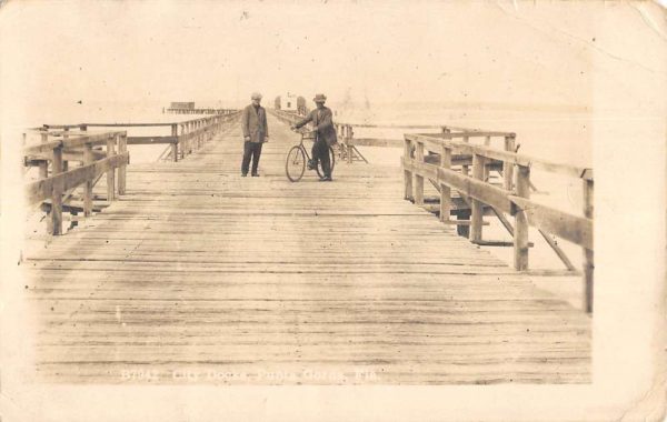 Punta Gorda Florida City Docks Real Photo Vintage Postcard KK410