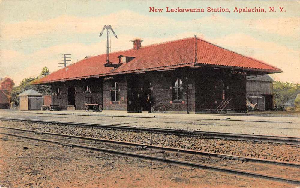 Apalachin New York Lackawanna Station Vintage Postcard AA7929 - Mary L ...