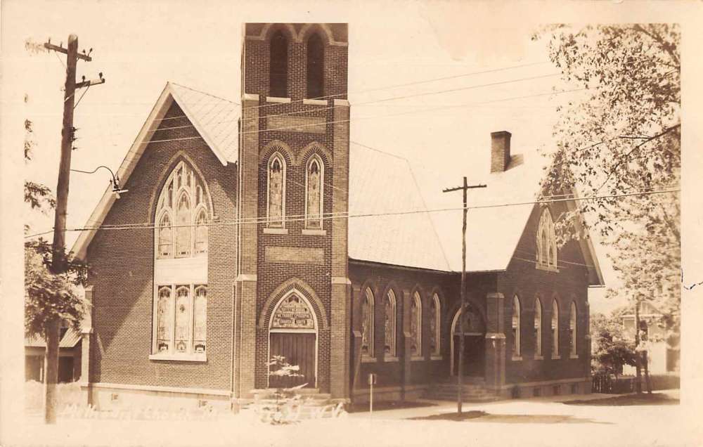 Moorfield West Virginia Duffey Memorial Church Real Photo Postcard ...