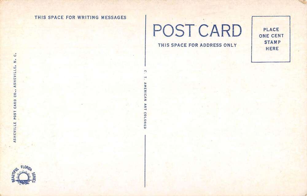 Bartow Florida Court House Vintage Postcard AA22634 - Mary L. Martin ...