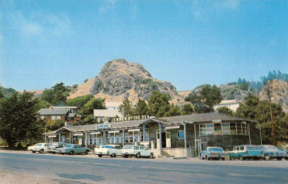 Jenner California Jenner by the Sea Restaurant Vintage Postcard AA23217