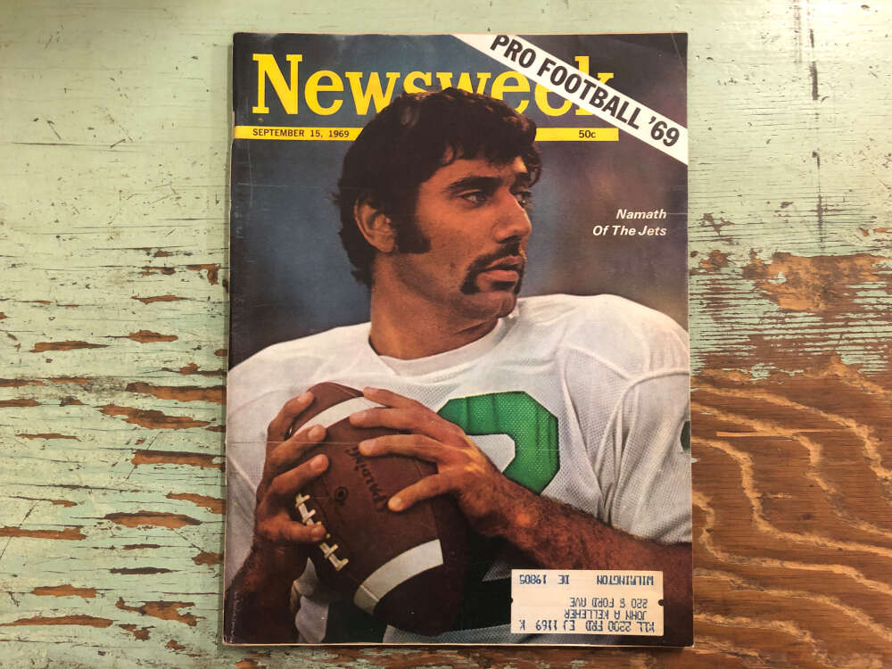 Joe Namath Memorabilia, Joe Namath Collectibles, NFL Joe Namath