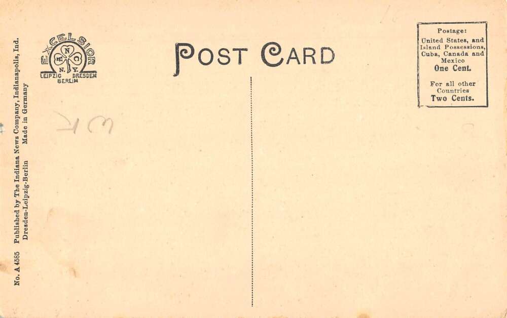 Tipton Indiana Train Station Vintage Postcard Aa28287 Mary L Martin Ltd Postcards 3433