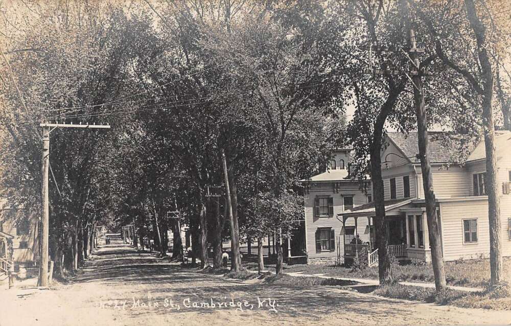 Cambridge New York Main Street Real Photo Vintage Postcard AA34740 ...