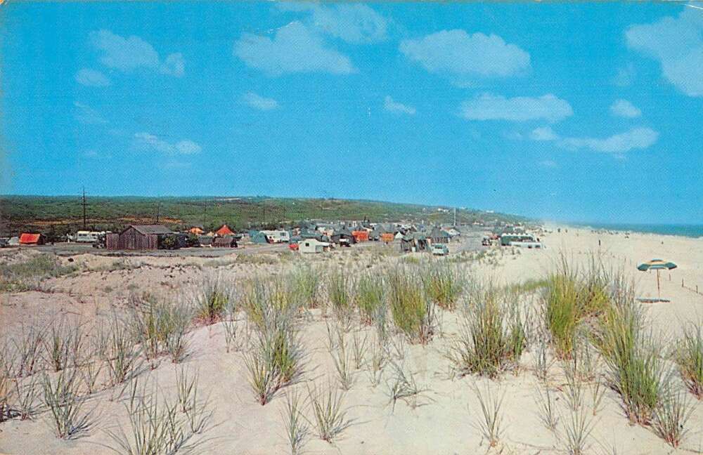 Montauk New York Hither Hills State Park Camping Vintage Postcard ...