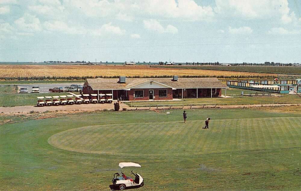 Clovis New Mexico Colonial Park Golf Course Vintage Postcard AA44541