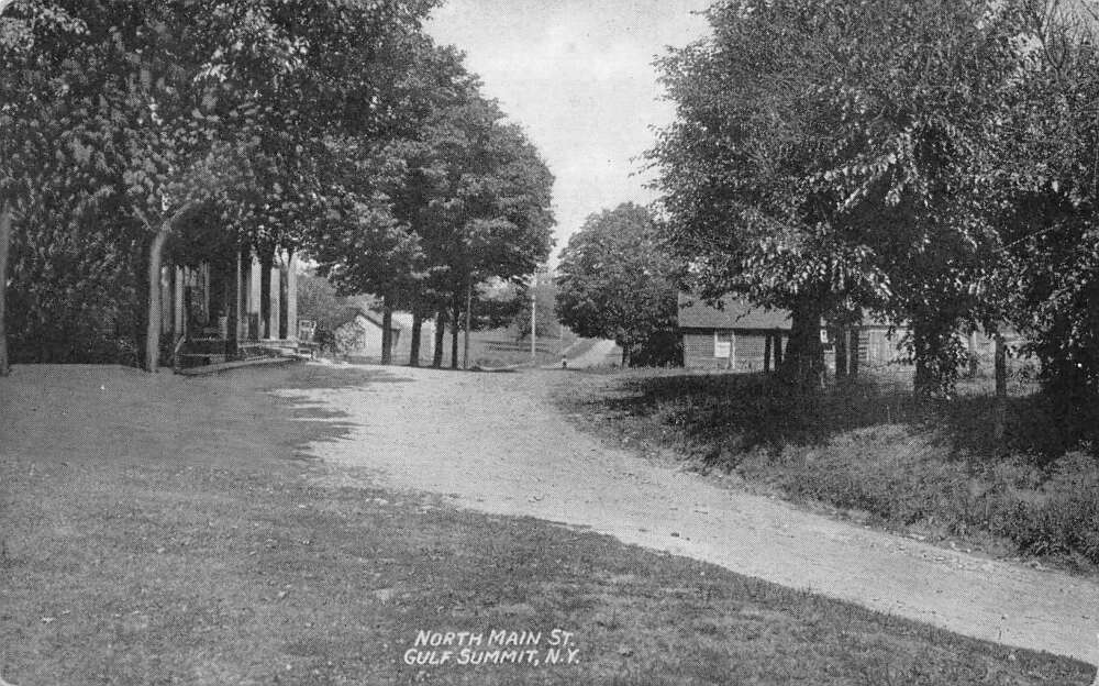 Gulf Summit New York North Main Street Vintage Postcard AA58205 - Mary ...